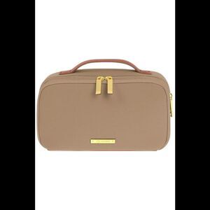 Joy CleanBoss World Traveler Accordion Style Toiletry Bag Stone Taupe